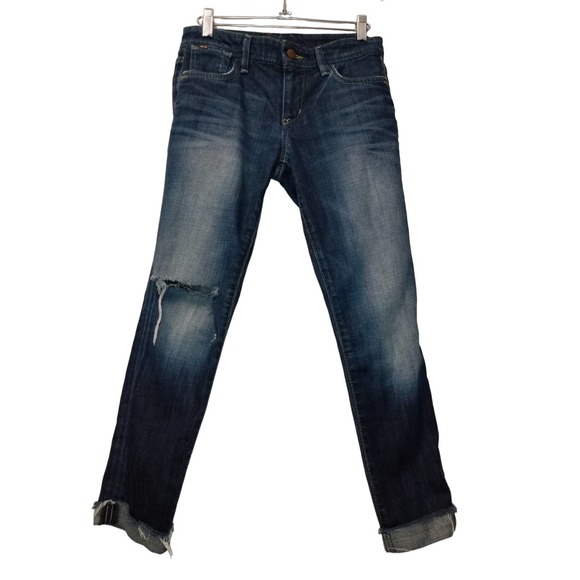 Joe's Jeans Best Friend Fit distressed ankle biter jeans size 25 - Picture 1 of 6